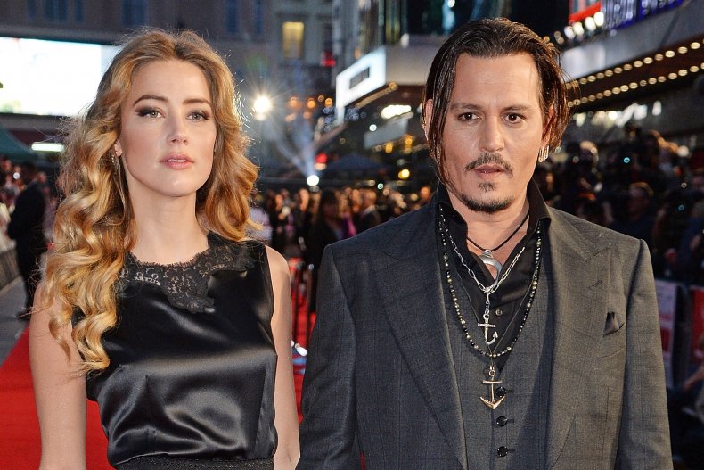 Amber Heard and Johnny Depp