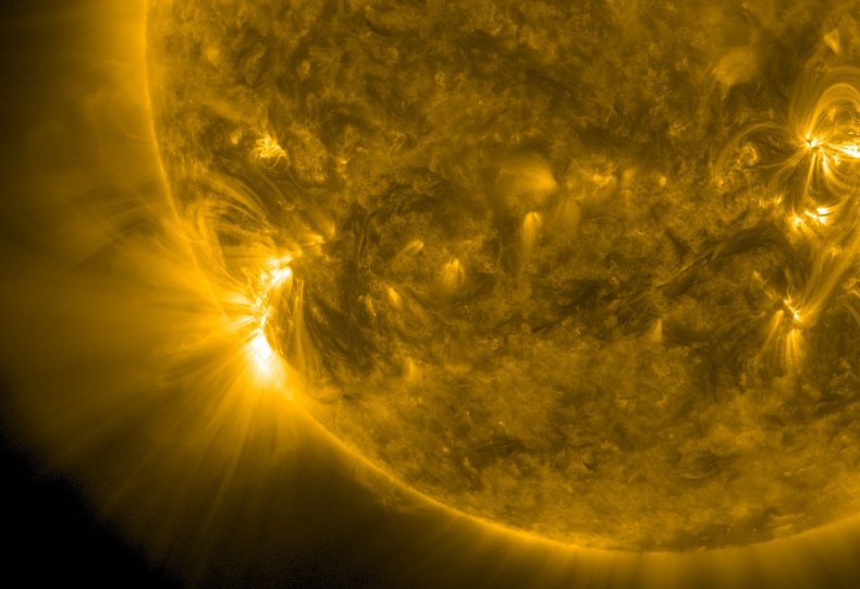 The sun