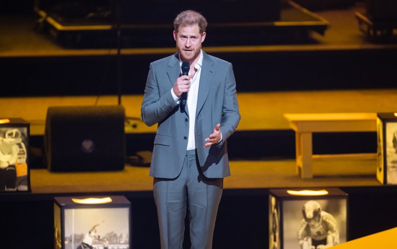 Prince Harry Invictus Games 2022 Opening Ceremony