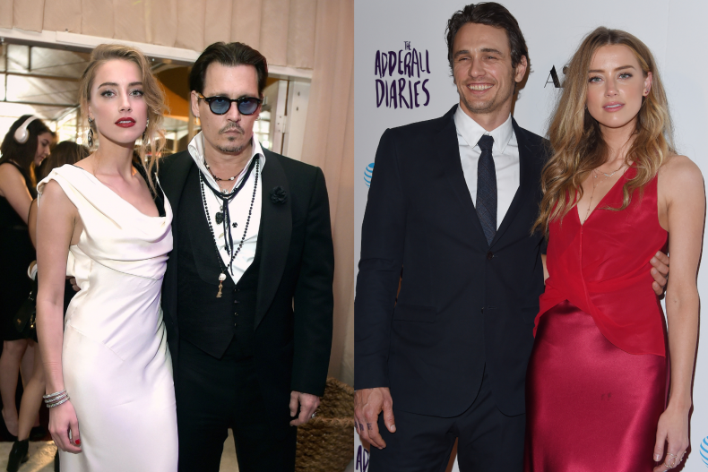 James Franco, Amber Heard, Johnny Depp