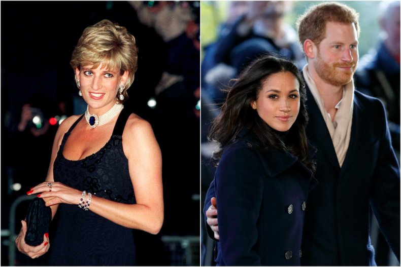 Princess Diana Meghan Markle Prince Harry