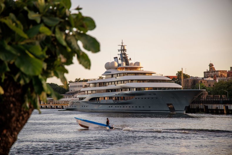 Russian Oligarch’s Superyacht Seized by U.S.