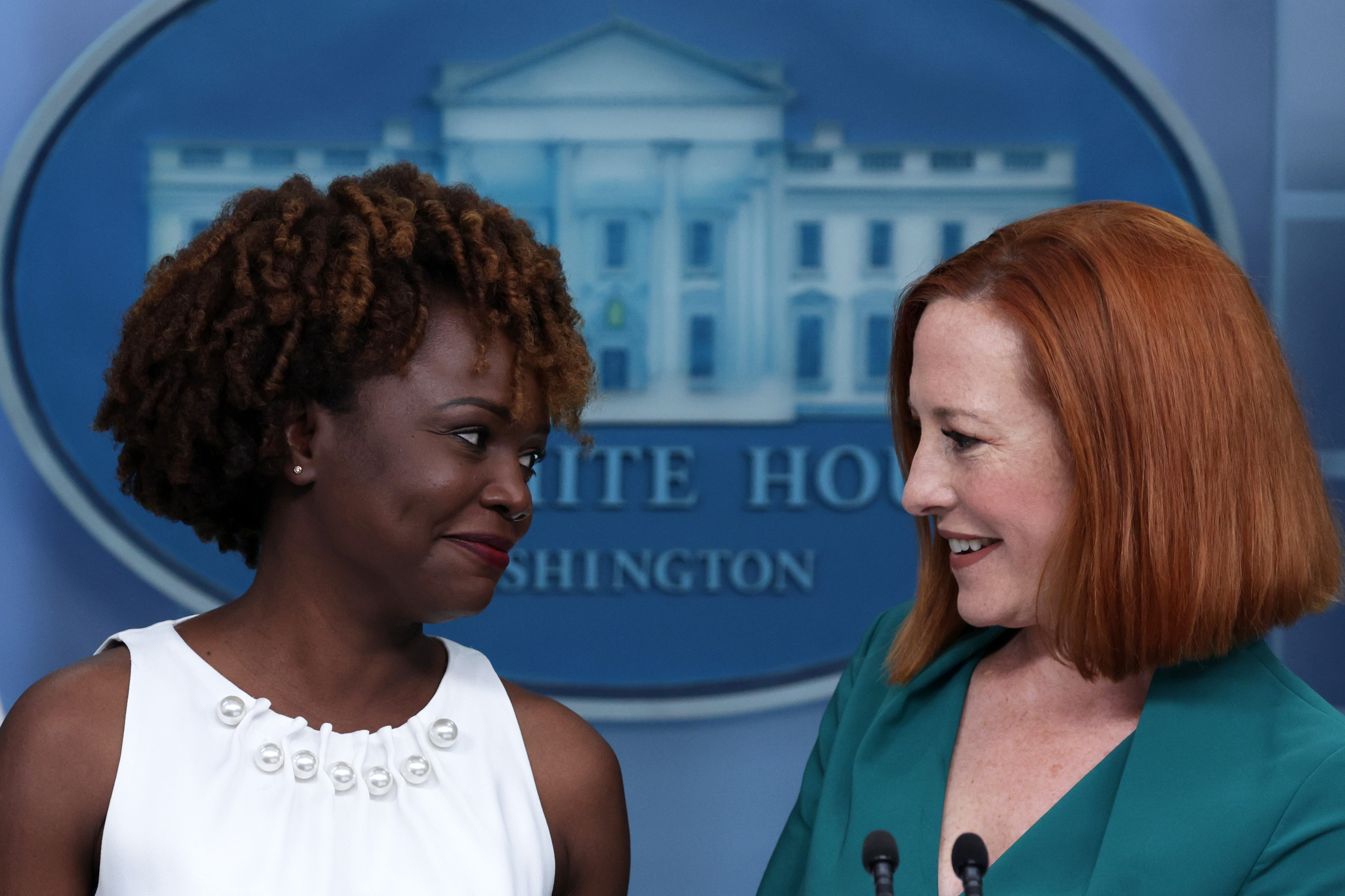 Karine Jean Pierre Named First Black Woman Openly Gay Wh Press Secretary Newsweek