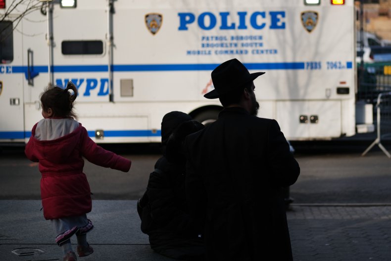 People Walk Through Crown Heights in 2019