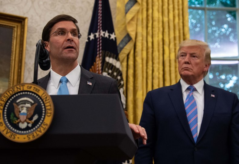 mark esper book trump