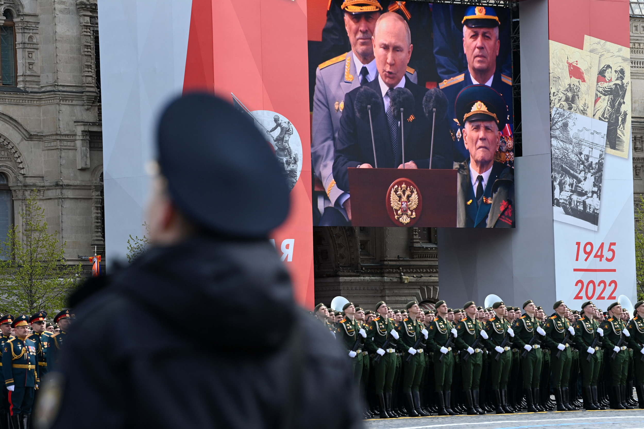 For Victory Day, Putin Gives Russia Key Territory and Battle with the West