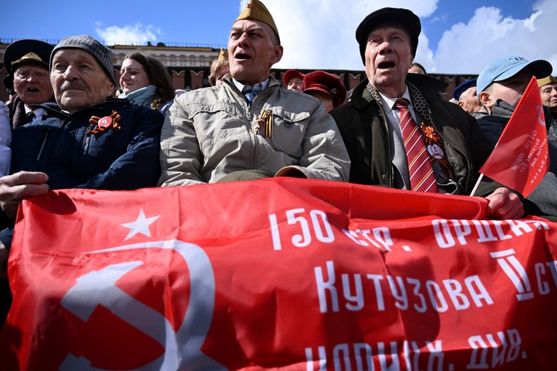 Veterans celebrate Victory Day in Russia