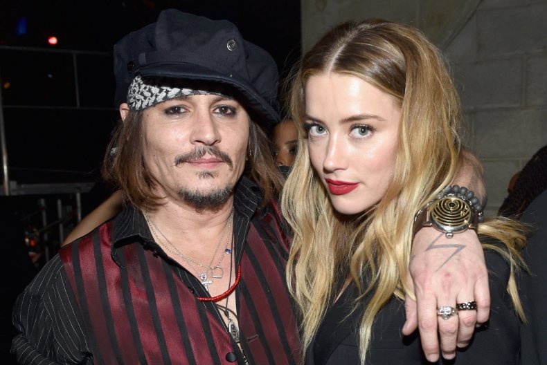 Johnny Depp and Amber Heard