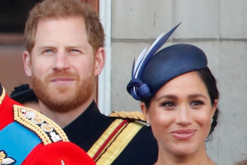 Harry and Meghan at Trooping