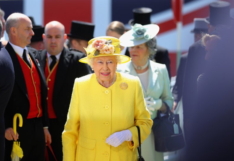 Queen Elizabeth II Epsom Derby 2017