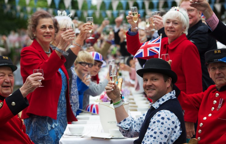 Queen Eizabeth II Jubilee Street Party