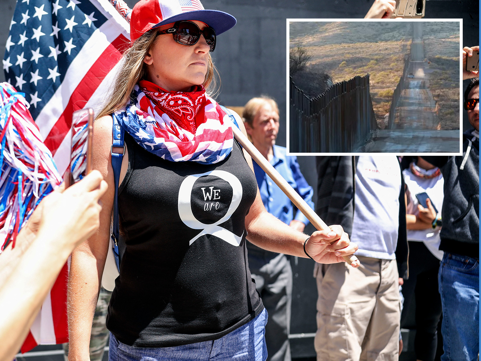 QAnon Followers Intercept Migrant Kids at Border Amid Trafficking Worries