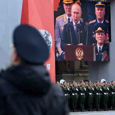 Putin Give Speech Victory Day 
