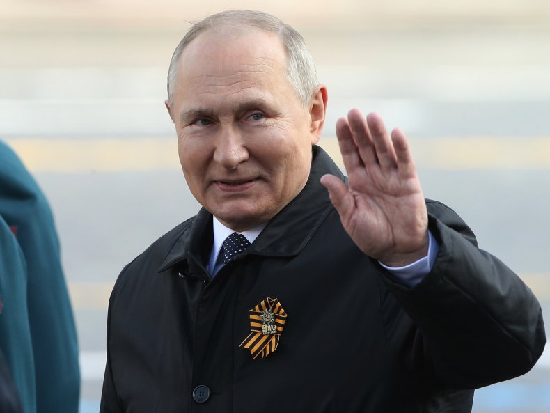 President Vladimir Putin Attends 77th Victory Day