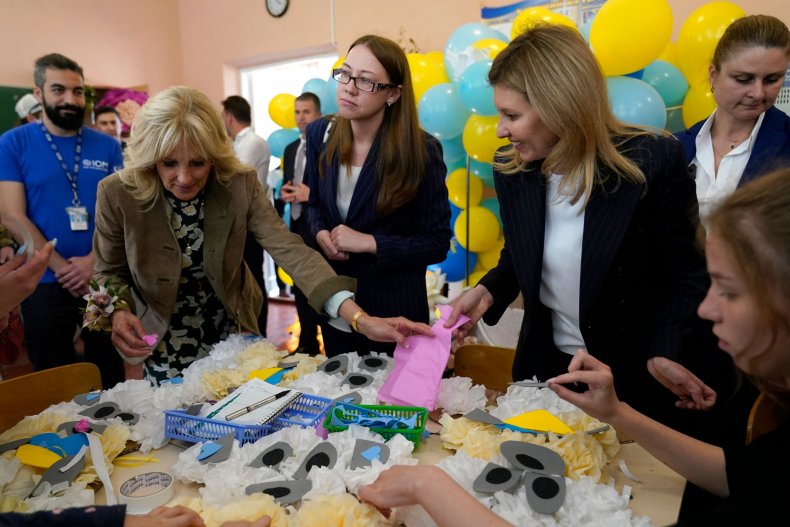 Jill Biden in Ukraine