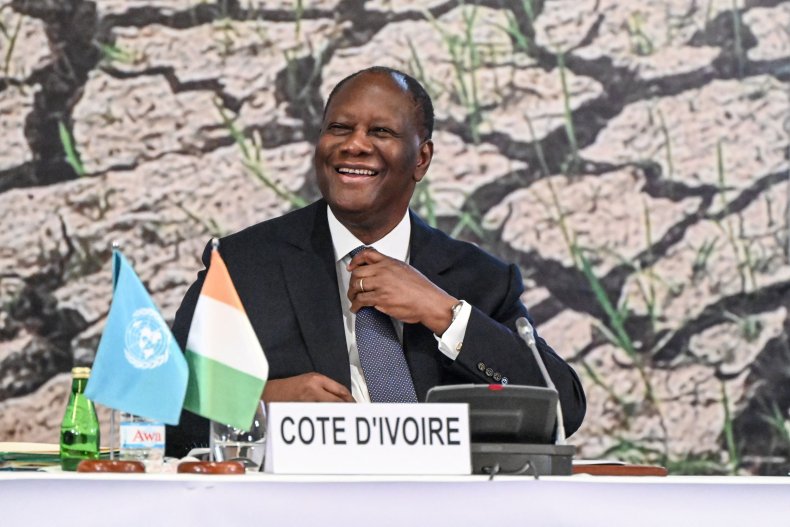 Ivorian President Alassane Ouattara 