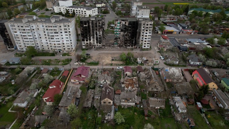 Borodyanka damage