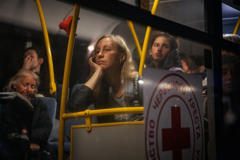 Azovstal evacuations