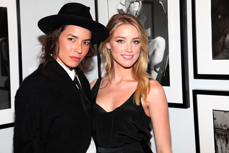 Artist Tasya van Ree and Amber