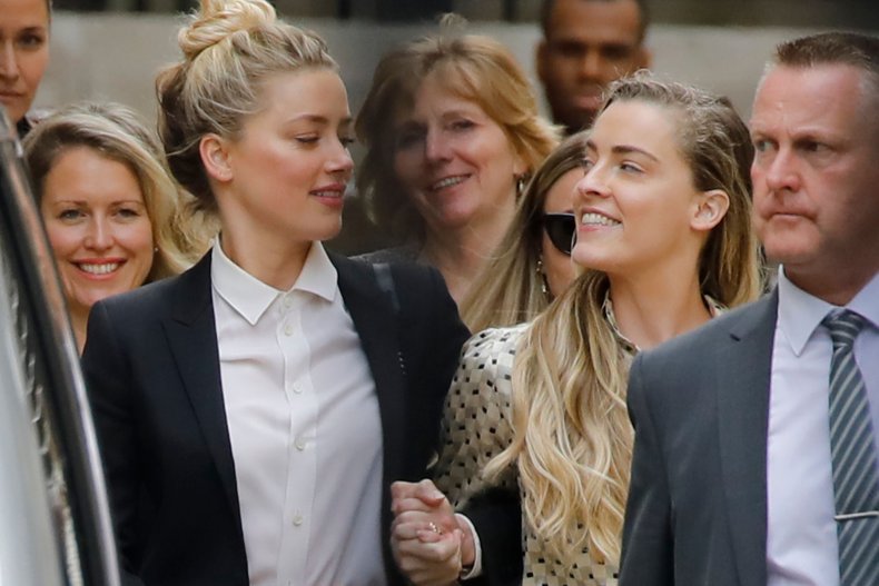 Amber Heard and her sister Whitney Henriquez