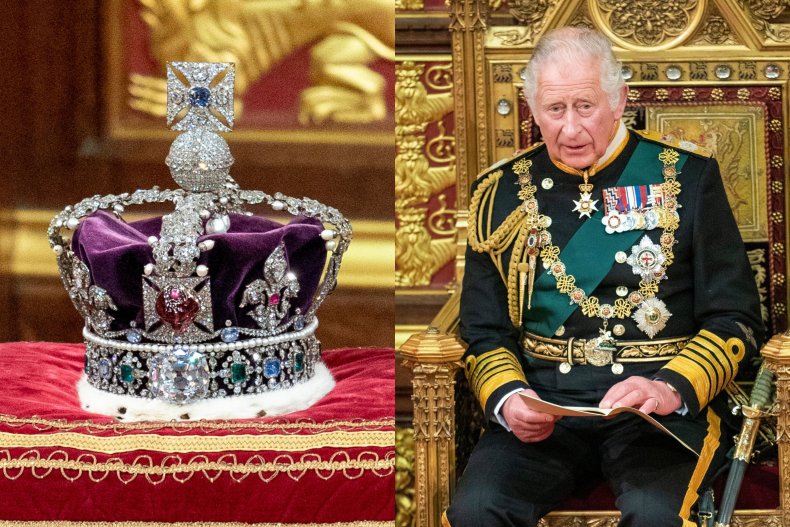 Prince Charles Reads Speech on Throne