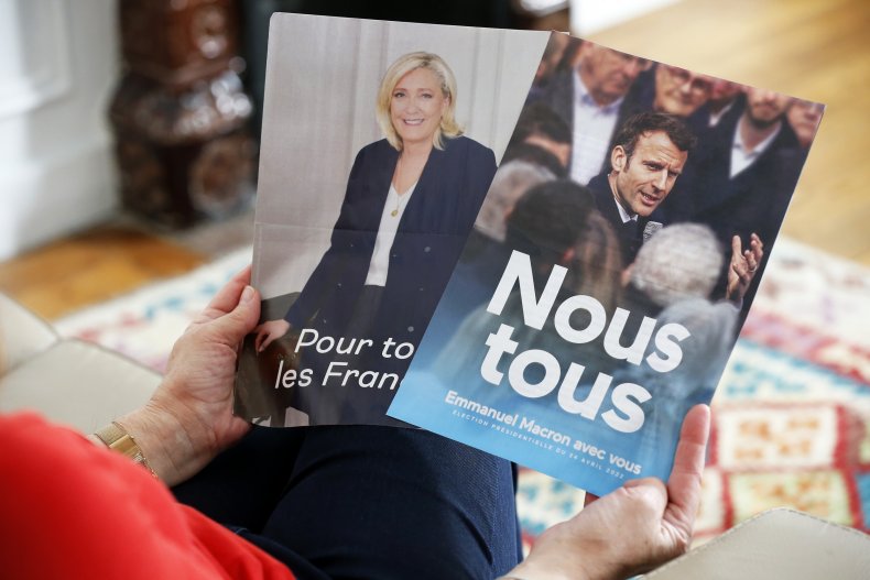 Official French campaign posters