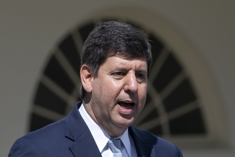 Steve Dettelbach speaks during an event