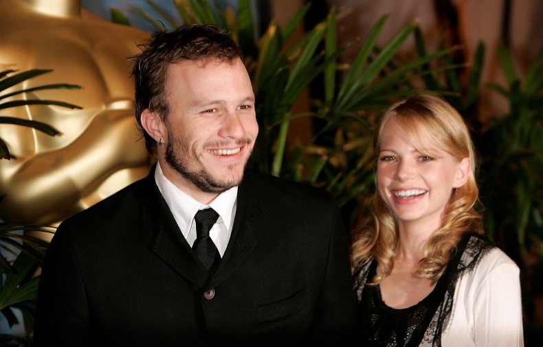 Heath ledger and Michelle WIlliams