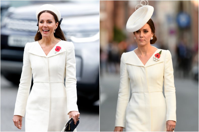 Kate Middleton White Alexander McQueen 2017/2022