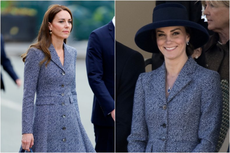 Kate Middleton Blue Michael Kors 2017/2022