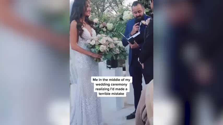 Wedding Dress Malfunction Video