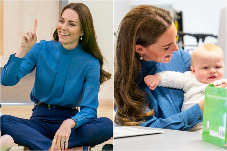 Kate Middleton Roots of Empathy School Visit