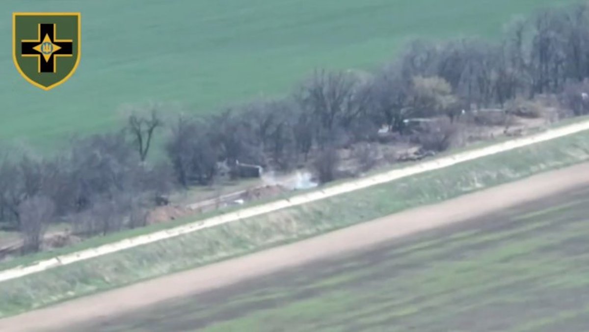 Watch: Treesily Found: Russian Unit Hiding In Trees Wiped Out In Artillery Strike