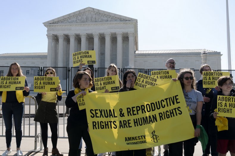Abortion rights protest