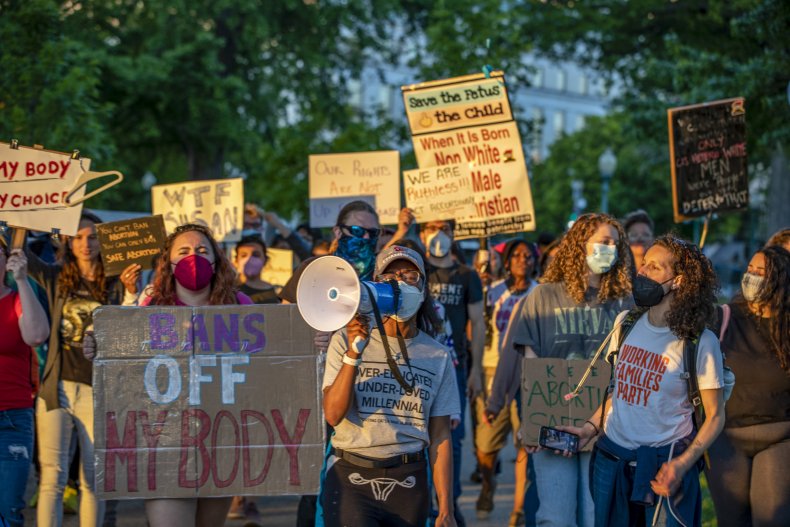 Abortion protest