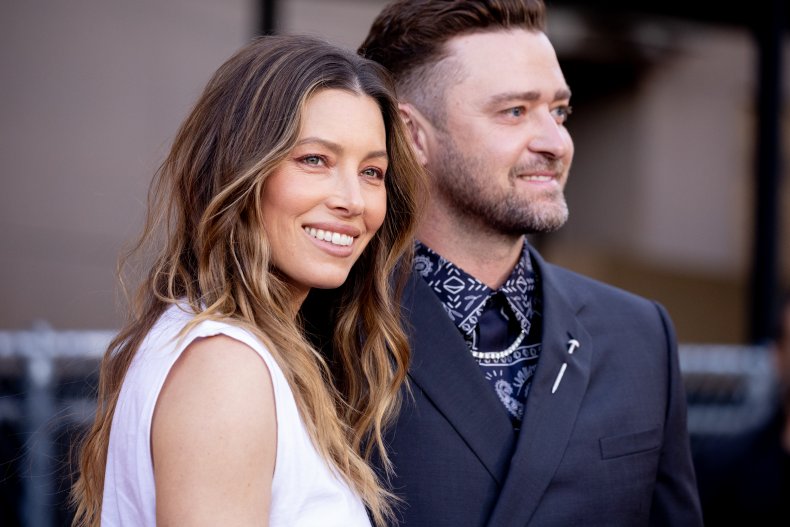 Jessica Biel and Justin Timberlake