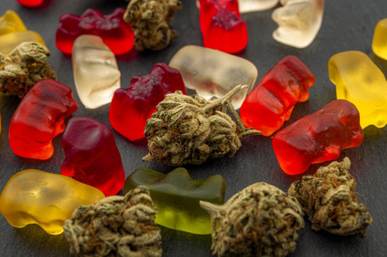 Marijuana dummies stock photo