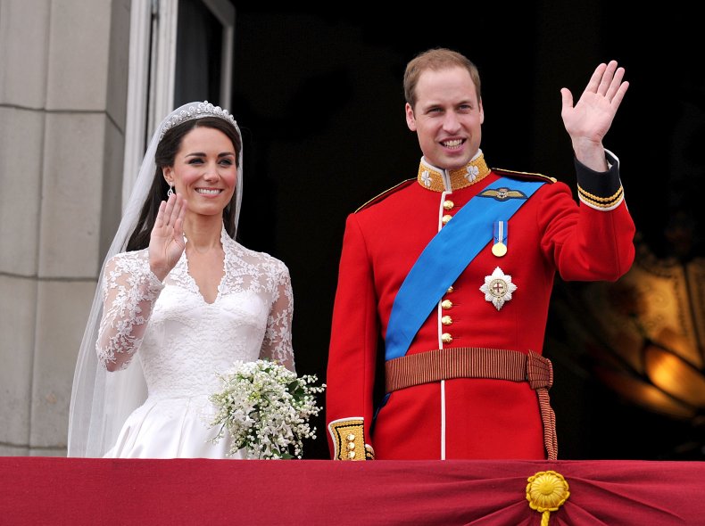 Kate Middleton Prince William Wedding Buckingham Palace
