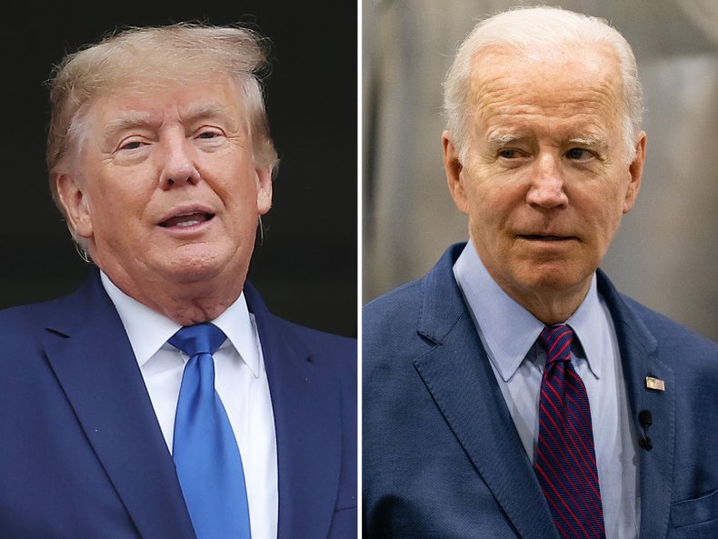 Donald Trump Joe Biden