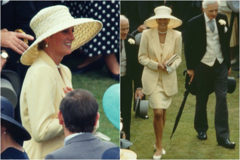 Princess Diana Buckingham Palace Garden Party 1993