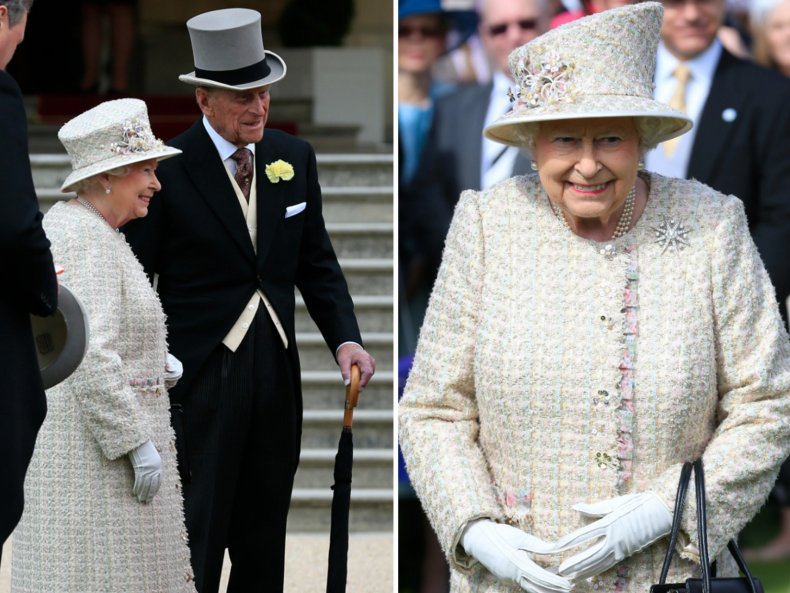 Queen Buckingham Palace garden party 2015