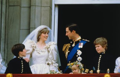 Prens Charles Prenses Diana Düğün Balkon