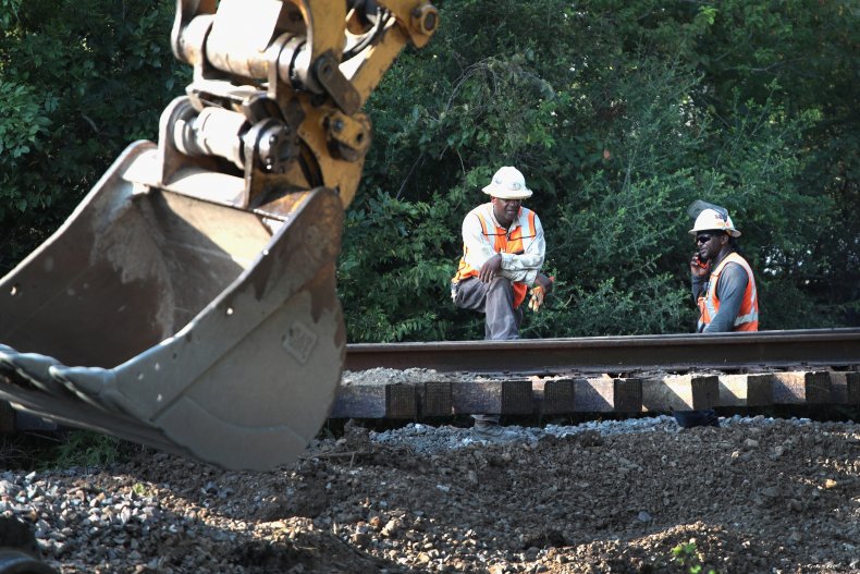 Texas railway workers