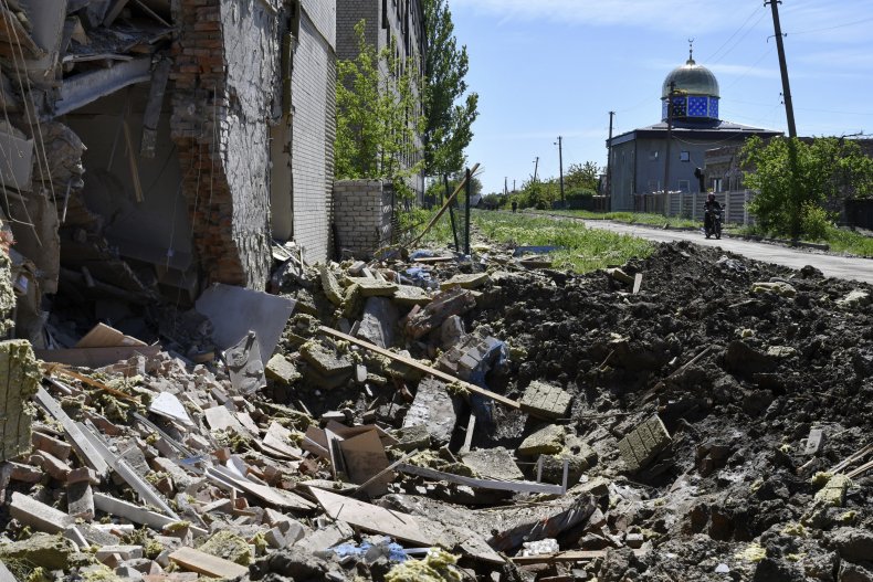 Bakhmut shelling