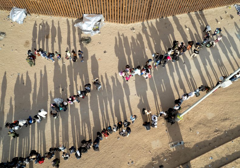 U.S. Border Patrol Takes Immigrants Into Custody