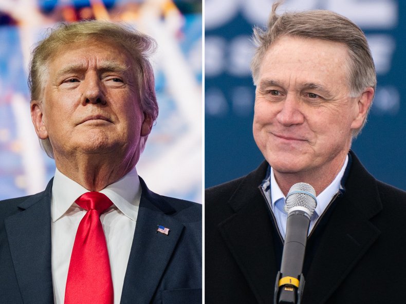 Donal Trump and David Perdue