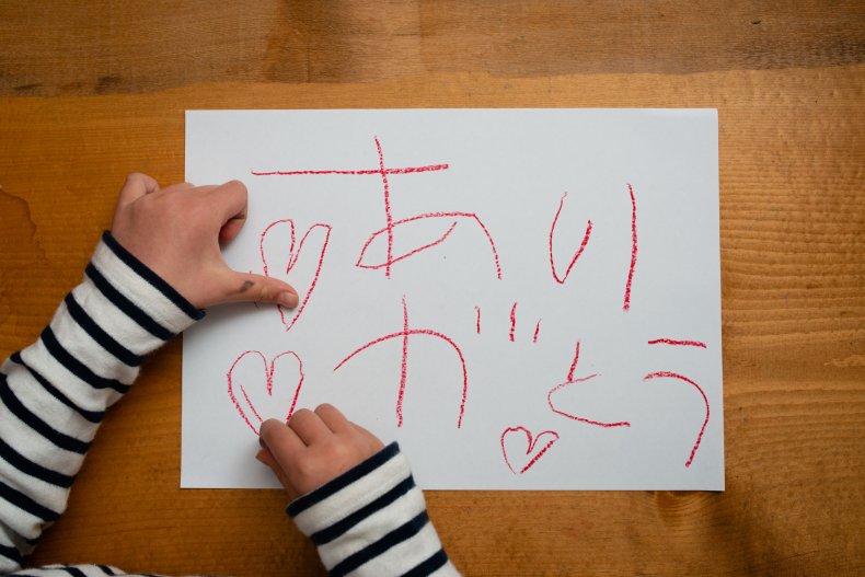File photo of girl drawing.