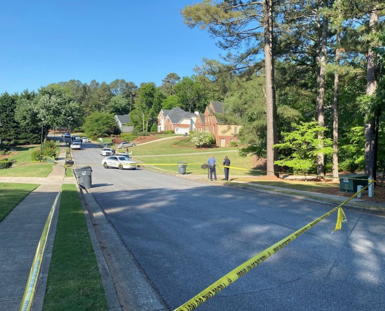 Georgia school bus shot at