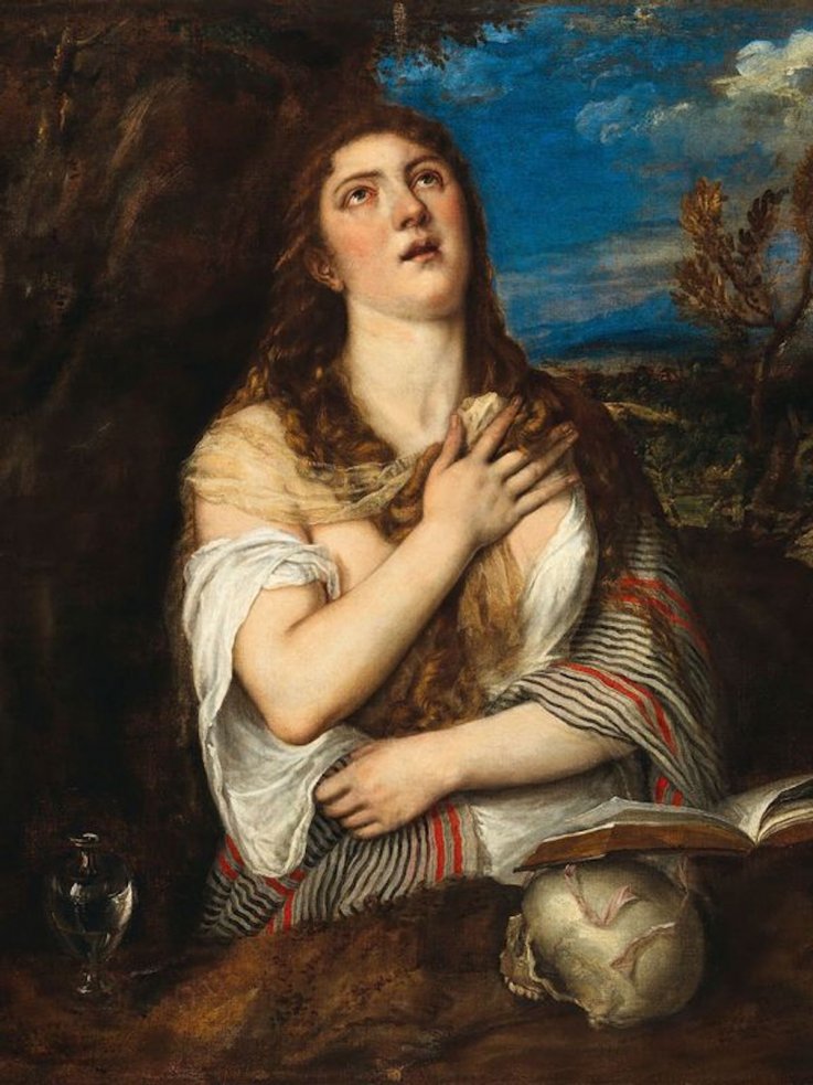 Titian's Penitent Magdalen 1565