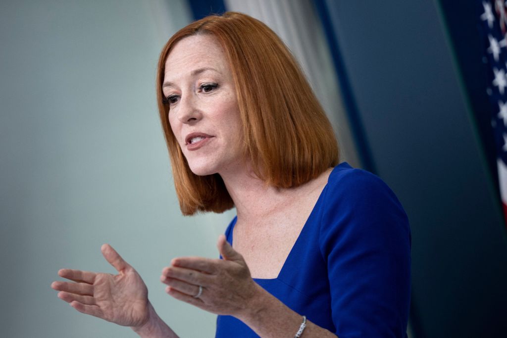 Viral Photo of Peter Doocy, Jen Psaki Sparks Interest Over Height